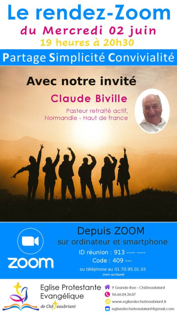 Invité zoom du 02 Juin 2021 | Eglise évangelique Châteaubirant