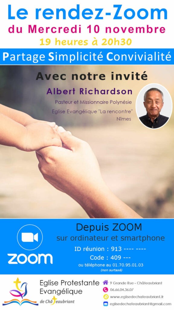 Invité zoom du 10 Novembre 2021 | Eglise évangelique Châteaubirant